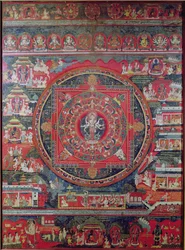 Mandala von Amoghapasa
